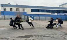 Эстафета в честь дня здоровья