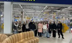 Студенты группы 38.02.08-1сп посетили 3 гипермаркета в рамках учебной практики