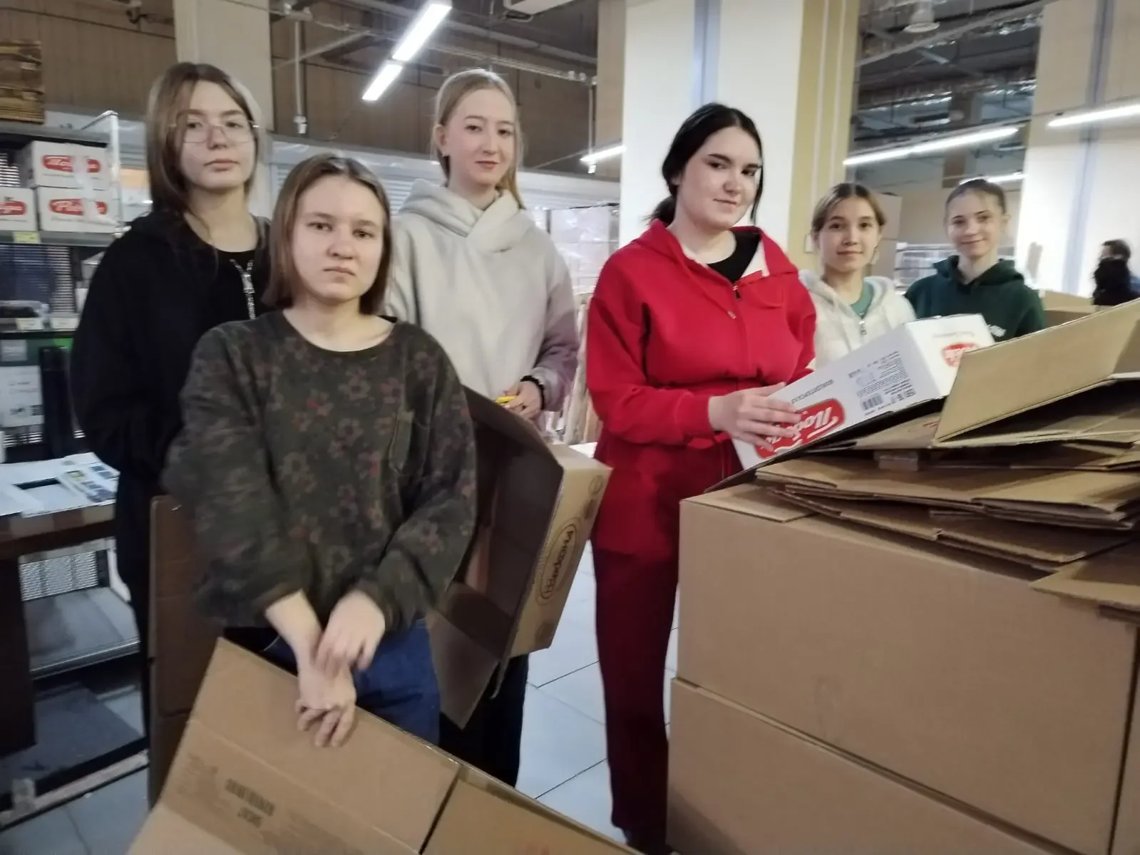 Студенты колледжа  для СВО